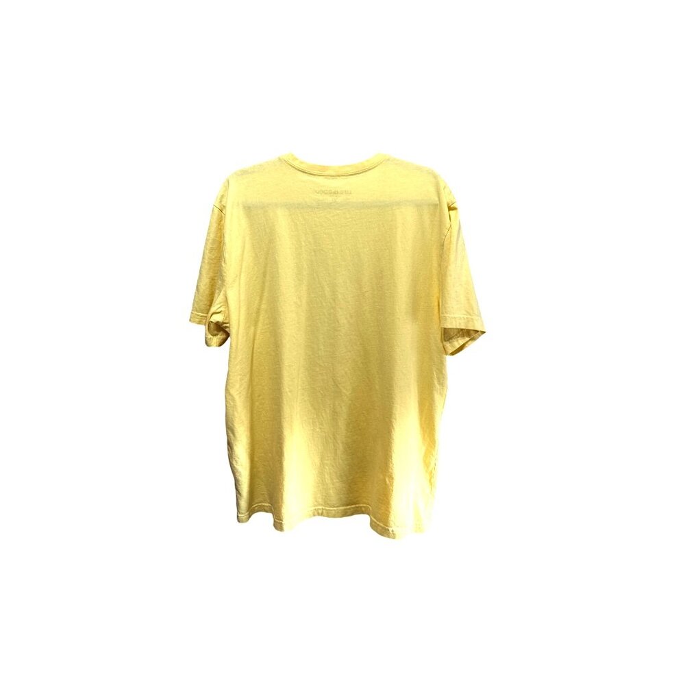 Life Is Good Mens XL Tee Yellow "Call Me Old Fashioned" Short Sleeve Cotton - Picture 3 of 7